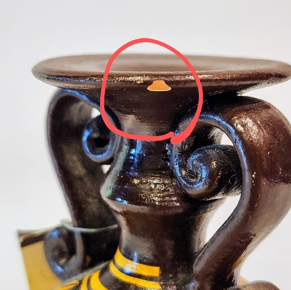 Greek Goddess 5.5 art pottery jug museum Copy 400 BC - Picture 13 of 13